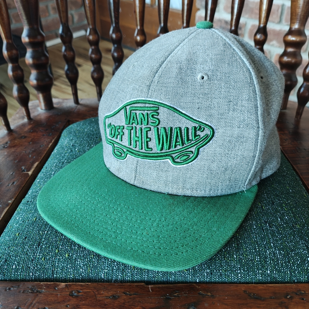 Vans Gray and Green Cap